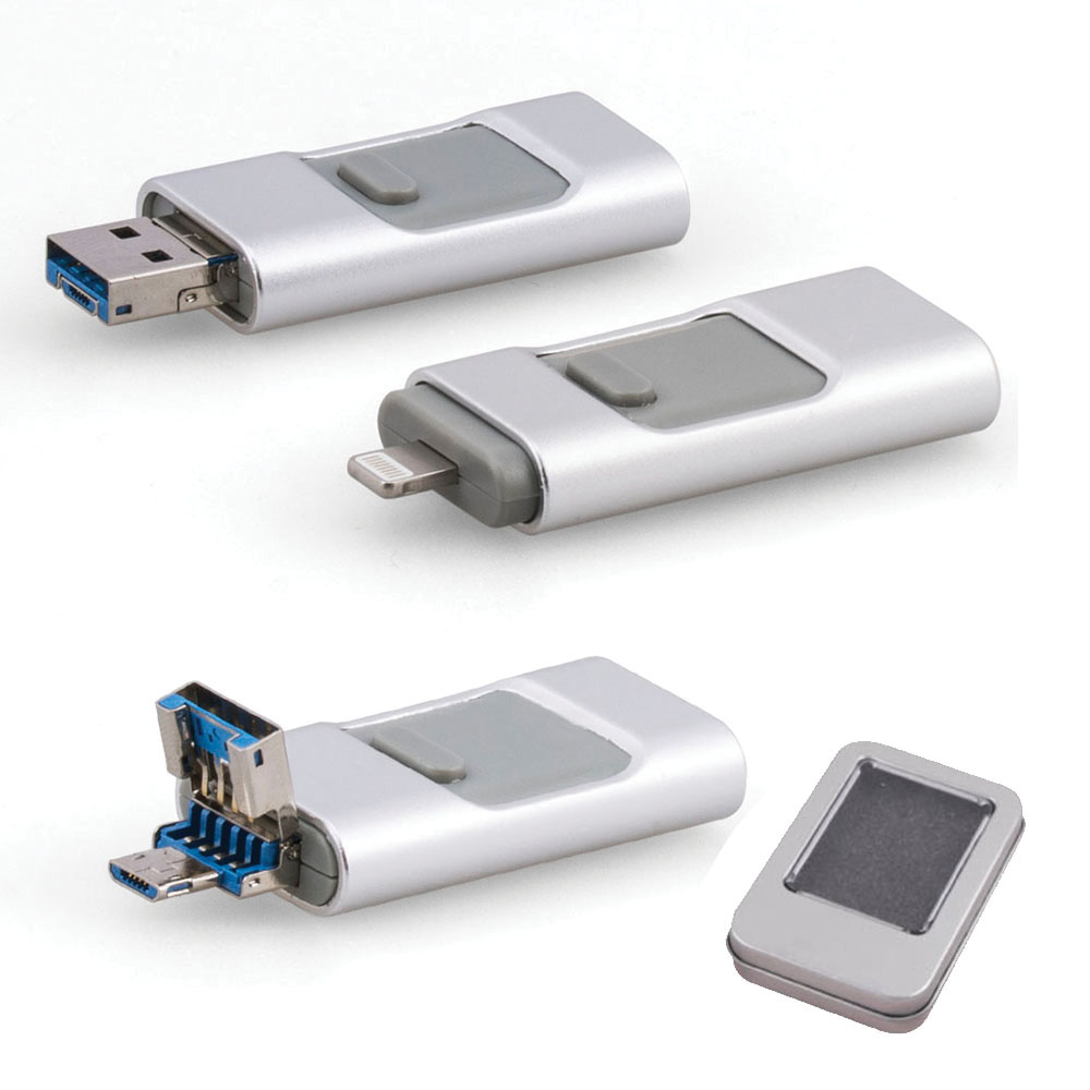 16 GB Metal USB Bellek 1