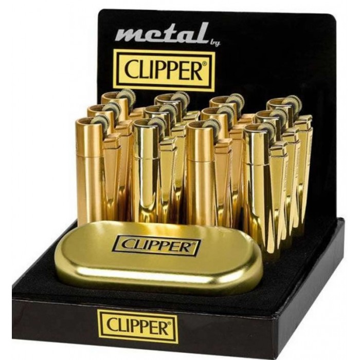 Clipper Gold Metal Çakmak